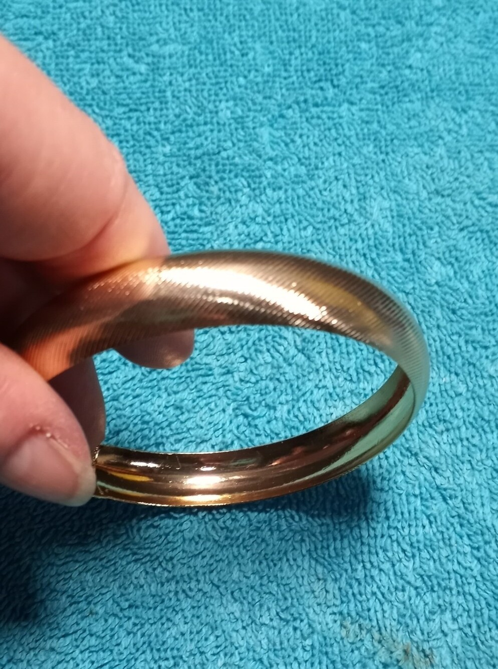 Classic Gold-Tone Women's Bangle Bracelet